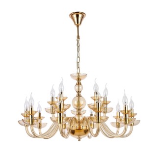 SL1758.203.15 Люстра подвесная ST-Luce Золотистый, Шампань E14 15*40W CENELA-foto2