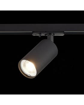 ST300.406.01 Св-к трек. Мат. черный GU10 1*50W IP20 L100xW54xH142 220V Без ламп SOLT-foto4