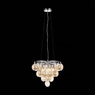 SL432.203.05 Светильник подвесной ST-Luce Хром/Коньячный E27 5*60W SOSPIRO-foto11