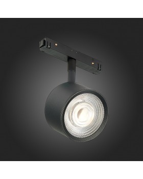 ST353.446.06 Магнитный трековый светильник Черный LED 1*6W 4000K 560Lm Ra>80 36° IP20 L120xW81xH138 48V VEDO-foto9