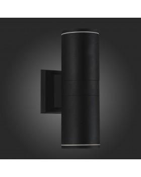 SL561.401.02 Светильник уличный настенный ST-Luce Черный/Черный LED 2*5W 4000K TUBO-foto3