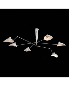 SL305.502.06 Люстра потолочная ST-Luce Белый/Белый E27 5*60W SPRUZZO-foto12