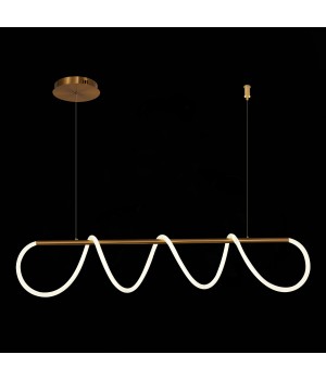 SL6102.303.45 Светильник подвесной ST-Luce Латунь/Белый LED 1*45W 4000K Sagrato-foto5