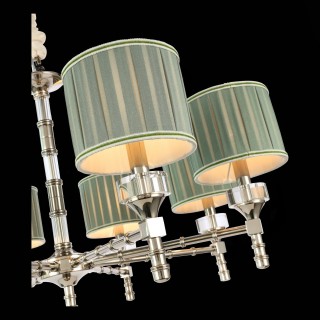 SL1121.103.08 Люстра подвесная ST-Luce Никель/Оливковый E14 8*40W OLEO-foto6