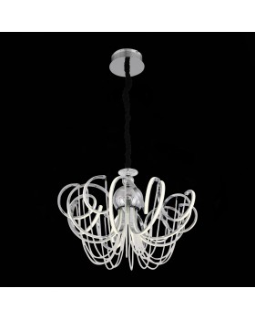 SL959.103.08 Люстра подвесная ST-Luce Хром/Белый LED 8*8W 4000K TRAVASO-foto5