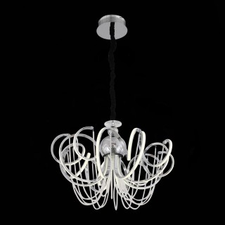 SL959.103.08 Люстра подвесная ST-Luce Хром/Белый LED 8*8W 4000K TRAVASO-foto5