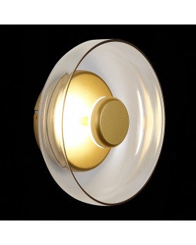 SL6002.201.01 Светильник настенный ST-Luce Золотистый/Янтарный LED 1*7W 4000K LAZIO-foto4