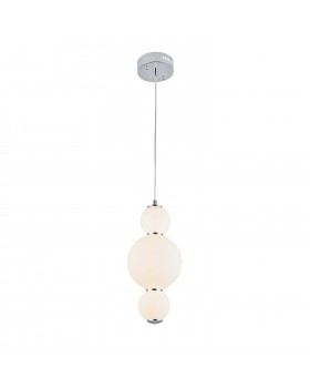 SL1583.113.01 Светильник подвесной ST-Luce Хром/Белый LED 1*12W 3000K NEPAZZO