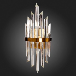 SL1178.221.02 Бра ST-Luce Золотистый/Золотистый, Прозрачный E14 2*40W Arezzo-foto6