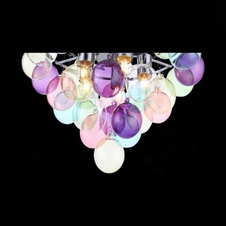 SL432.153.05 Светильник подвесной ST-Luce Хром/Разноцветный E27 5*60W SOSPIRO-foto7