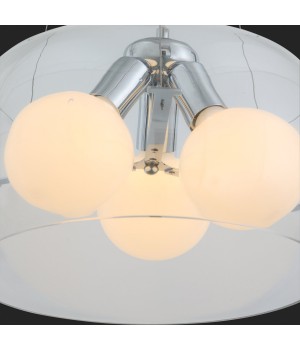 SL512.113.03 Светильник подвесной ST-Luce Хром/Прозрачный E27 Globe 3*100W UOVO-foto8