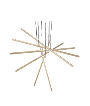 SL394.223.06 Светильник подвесной ST-Luce Матовое золото/Белый LED 6*16,6W 4000K BASONI-foto10