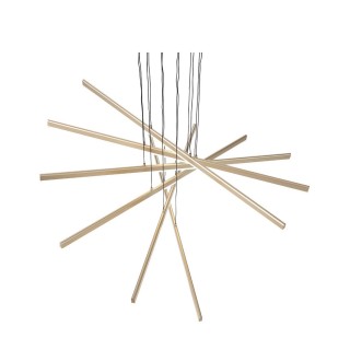 SL394.223.06 Светильник подвесной ST-Luce Матовое золото/Белый LED 6*16,6W 4000K BASONI-foto10