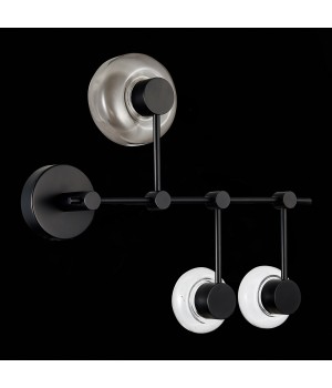 SL6005.401.03 Светильник настенно-потолочный ST-Luce Черный/Дымчатый, Прозрачный LED 3*3W 3000K Vallo-foto4