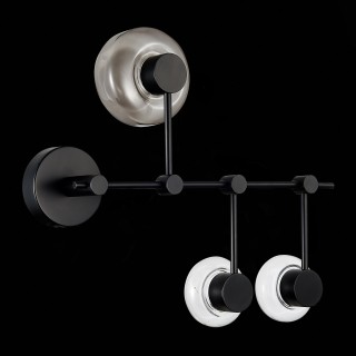 SL6005.401.03 Светильник настенно-потолочный ST-Luce Черный/Дымчатый, Прозрачный LED 3*3W 3000K Vallo-foto4