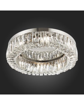 SL1226.102.08 Люстра потолочная ST-Luce Никель/Прозрачный E14 8*40W Rifrazio-foto4