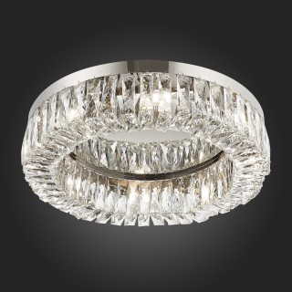 SL1226.102.08 Люстра потолочная ST-Luce Никель/Прозрачный E14 8*40W Rifrazio-foto4