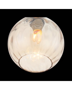 SL374.313.01 Подвес ST-Luce Черный/Янтарный E27 1*40W BACINETO-foto5