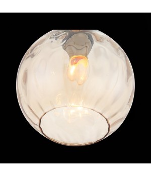 SL374.313.01 Подвес ST-Luce Черный/Янтарный E27 1*40W BACINETO-foto5