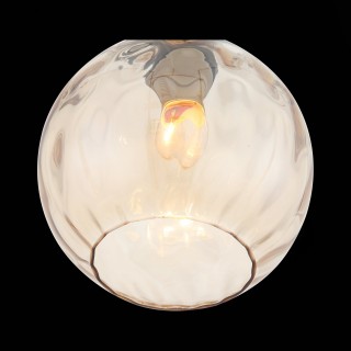 SL374.313.01 Подвес ST-Luce Черный/Янтарный E27 1*40W BACINETO-foto5