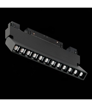 ST364.436.12 Магнитный трековый светильник Черный LED 1*12W 3000K 1 009Lm Ra>80 36° IP20 L219xW22xH108 48V NANE-foto6