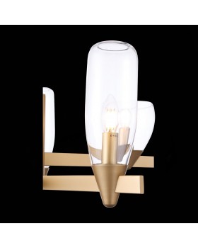 SL1119.203.05 Светильник подвесной ST-Luce Золотистый/Прозрачный E14 5*40W TENERESA-foto8