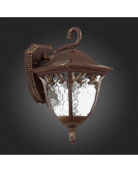 SL083.701.01 Светильник уличный настенный ST-Luce Кофейный/Кофейный, Прозрачный E27 1*60W CHIANI-foto8