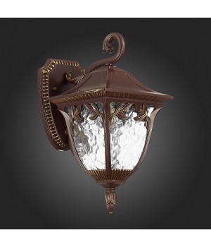SL083.701.01 Светильник уличный настенный ST-Luce Кофейный/Кофейный, Прозрачный E27 1*60W CHIANI-foto8