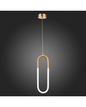 SL1579.303.01 Подвес ST-Luce Латунь/Латунь, Белый LED 1*14W 3000K MOFISTO-foto7