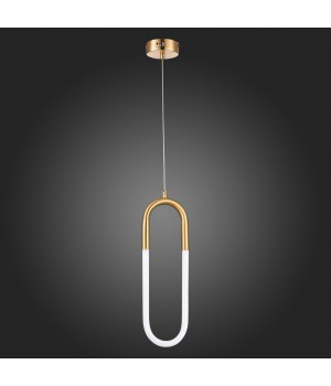 SL1579.303.01 Подвес ST-Luce Латунь/Латунь, Белый LED 1*14W 3000K MOFISTO-foto7