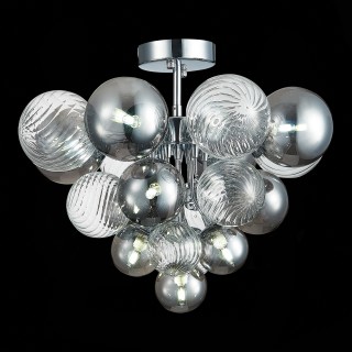 SL1124.102.10 Люстра потолочная ST-Luce Хром/Дымчатый,Прозрачный G9 10*5W (из 2-х коробок) VINETTO-foto9