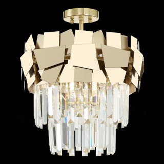 SL1232.202.05 Люстра потолочная ST-Luce Золотистый/Прозрачный, Золотистый E14 5*60W CASERTA-foto5