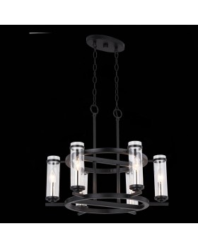 SL334.403.06 Люстра подвесная ST-Luce Черный, Никель/Прозрачный E14 6*60W BICHERO-foto9