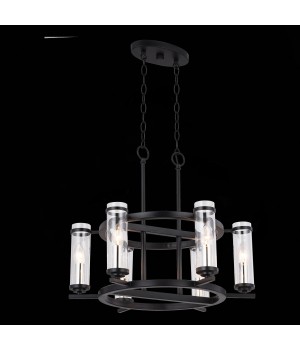 SL334.403.06 Люстра подвесная ST-Luce Черный, Никель/Прозрачный E14 6*60W BICHERO-foto9