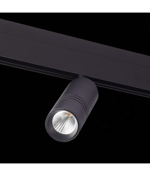 ST365.436.12 Магнитный трековый светильник Черный LED 1*12W 3000K 1 020Lm Ra>80 36° IP20 L-xW44xH130 48V LEMMI-foto4