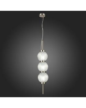 SL1155.103.03 Светильник подвесной ST-Luce Никель/Прозрачный E14 3*40W MARENA-foto8