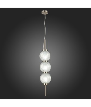 SL1155.103.03 Светильник подвесной ST-Luce Никель/Прозрачный E14 3*40W MARENA-foto8
