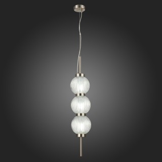 SL1155.103.03 Светильник подвесной ST-Luce Никель/Прозрачный E14 3*40W MARENA-foto8