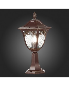 SL083.705.01 Светильник уличный наземный ST-Luce Кофейный/Кофейный, Прозрачный E27 1*60W CHIANI-foto5