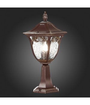 SL083.705.01 Светильник уличный наземный ST-Luce Кофейный/Кофейный, Прозрачный E27 1*60W CHIANI-foto5