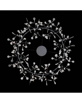 SL379.103.216 Люстра подвесная ST-Luce Серебристый/Белый LED 216*0,5W 3500K RAFINA-foto6