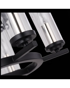 SL334.403.06 Люстра подвесная ST-Luce Черный, Никель/Прозрачный E14 6*60W BICHERO-foto6