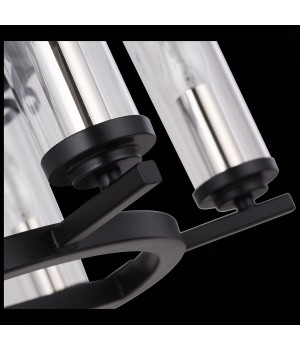 SL334.403.06 Люстра подвесная ST-Luce Черный, Никель/Прозрачный E14 6*60W BICHERO-foto6