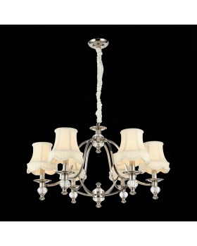 SL1120.103.06 Люстра подвесная ST-Luce Никель/Белый E14 6*40W GOLLA-foto9