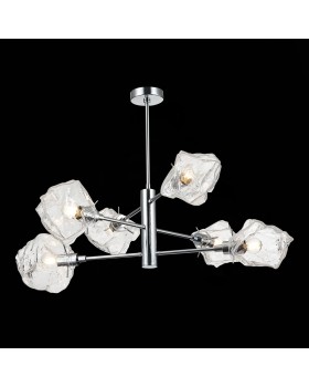 SL1175.102.06 Люстра потолочная ST-Luce хром/прозрачный E14 6*40W Portici-foto4