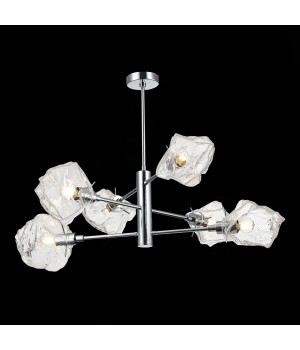 SL1175.102.06 Люстра потолочная ST-Luce хром/прозрачный E14 6*40W Portici-foto4