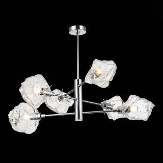 SL1175.102.06 Люстра потолочная ST-Luce хром/прозрачный E14 6*40W Portici-foto4