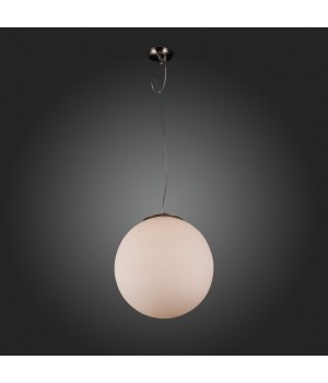 SL290.503.01 Светильник подвесной ST-Luce Никель/Белый E27 1*40W PIEGARE-foto6