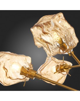 SL1175.302.06 Люстра потолочная ST-Luce латунь/янтарный E14 6*40W Portici-foto9