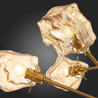 SL1175.302.06 Люстра потолочная ST-Luce латунь/янтарный E14 6*40W Portici-foto9